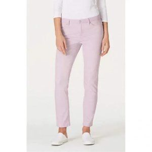 J. Jill Lavender Authentic Fit Slim Ankle Jeans Size 16